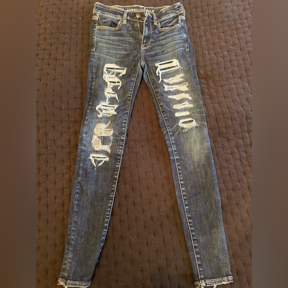 American Eagle high rise jeans